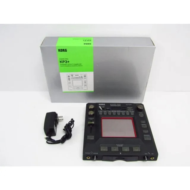 Korg KAOSS PAD KP3+ DJ Effects Sampler Controller Black G5113 Pre-owned Tested