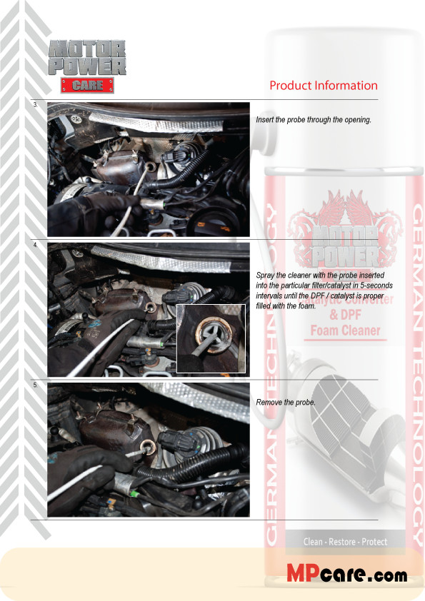 2 x cans Diesel Particulate Filter ( DPF ) Cleaner With Hose Foam cleaner