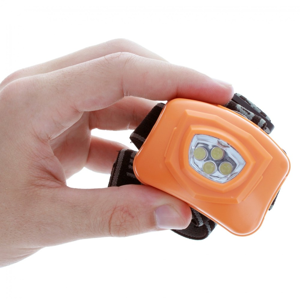 ASR Outdoor 4 LED Adjustable Hiking Headlamp, Basic Campsite Essential