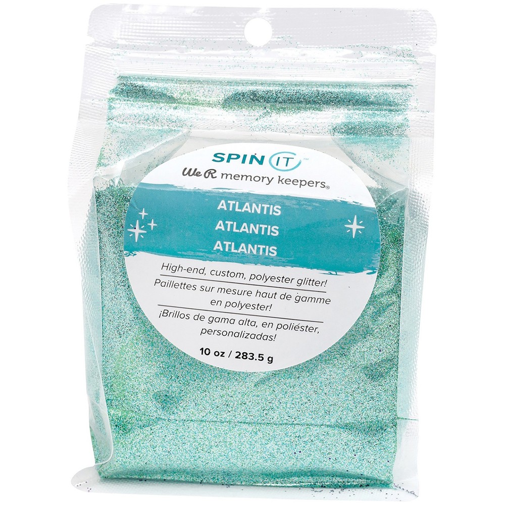 We R Spin It Fine Glitter 10oz-Atlantis
