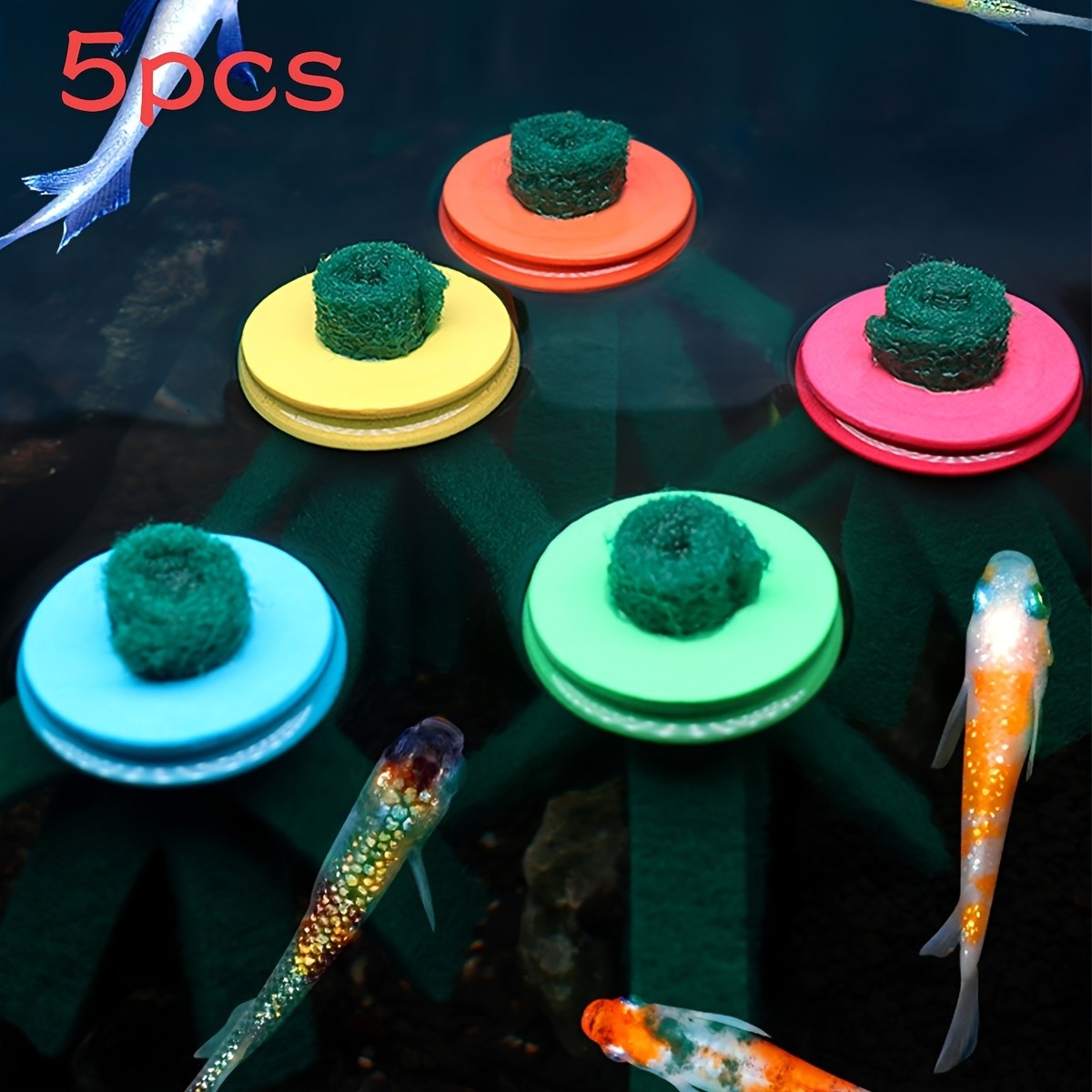 5/10pcs Fish Breeding Mops Spawning Mop, Decorative Ricefish Spawning Breeding