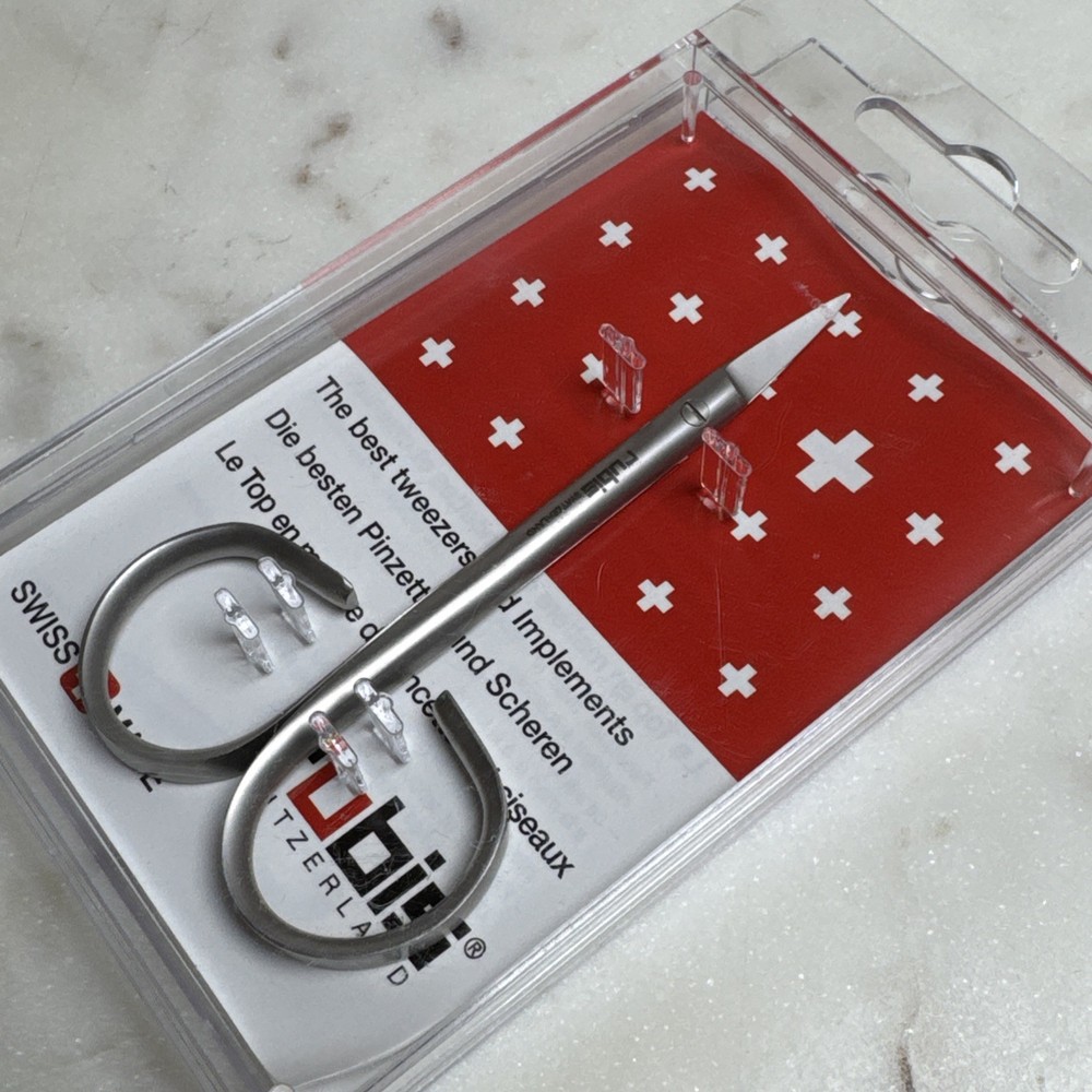 Rubis Stainless Steel Nail Scissors for Precise Fingernails