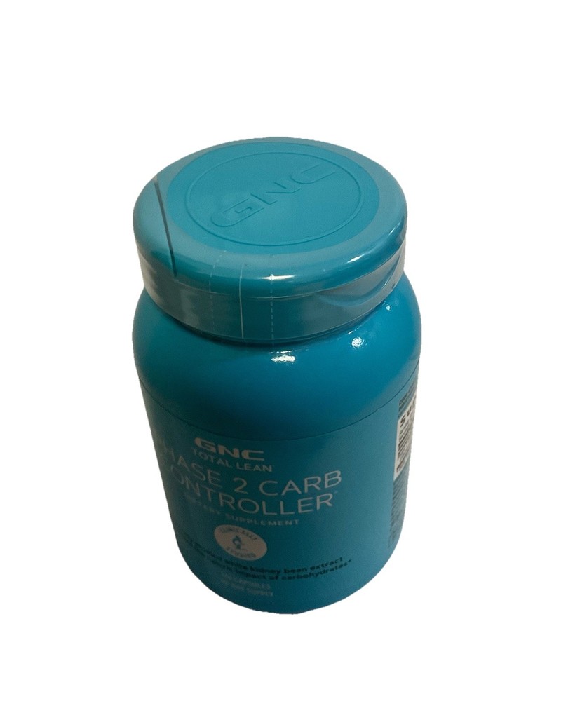GNC Total Lean Phase 2 Carb Controller, 120 Capsules EXP 01/26