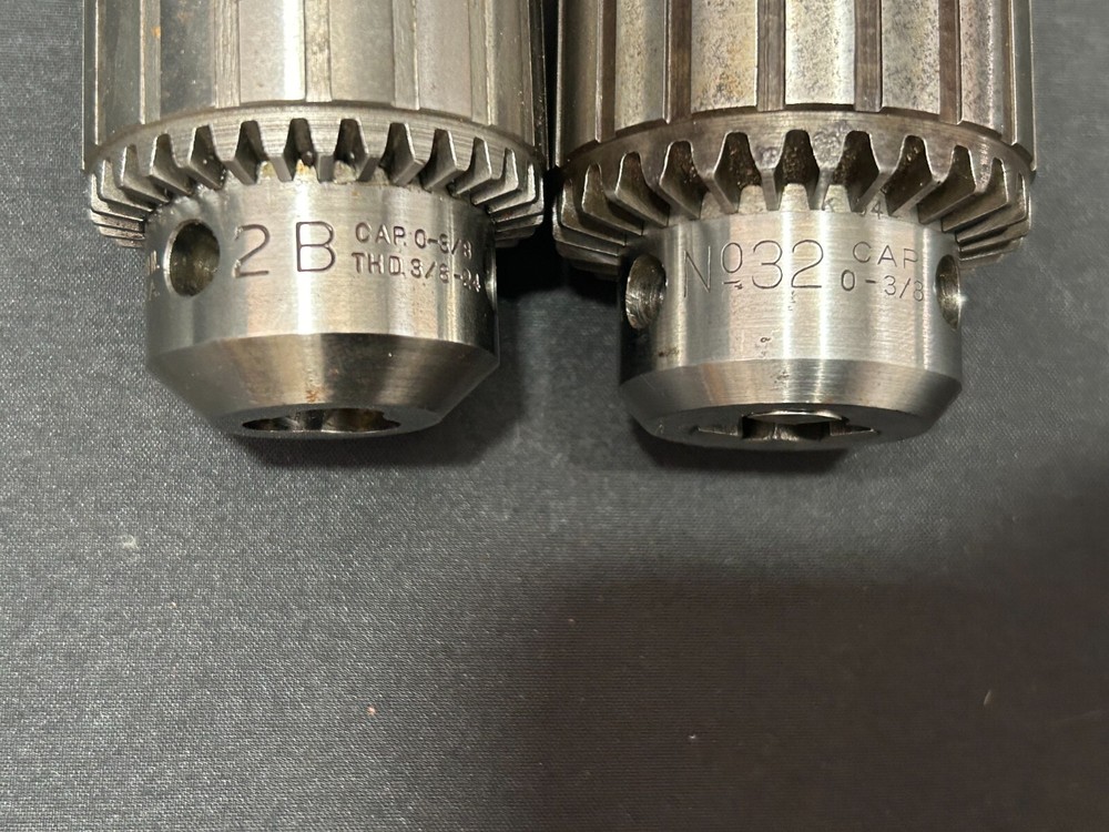 Jacobs Chuck No.32 & 2B Drill Chucks
