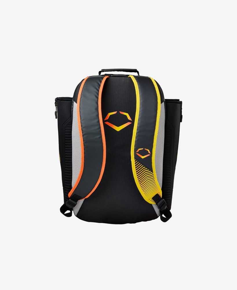 Evoshield Tone Set Baseball/Softball Backpack Bag - Black / Sunset