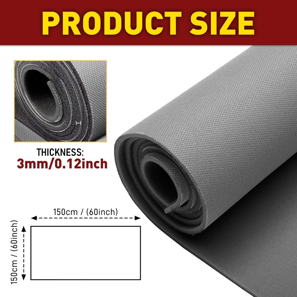 Headliner Fabric Material with Foam Backing for auto Interior Replacement
