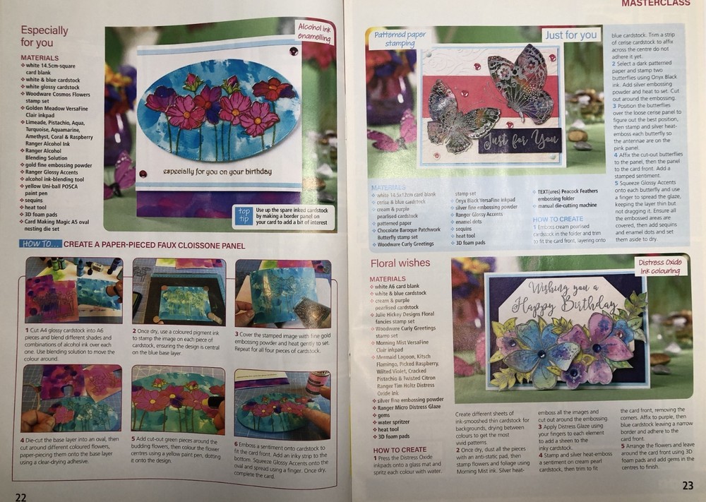 PAPERCRAFTS, STAMP IT!, CREATIVE STAMPING Magazines - 5 Issues