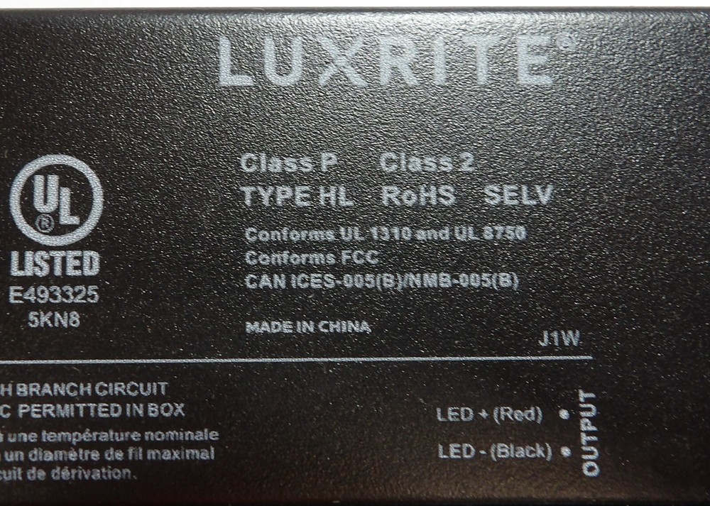 Luxrite 96W Dimmable Electronic LED Driver 24V LR36153