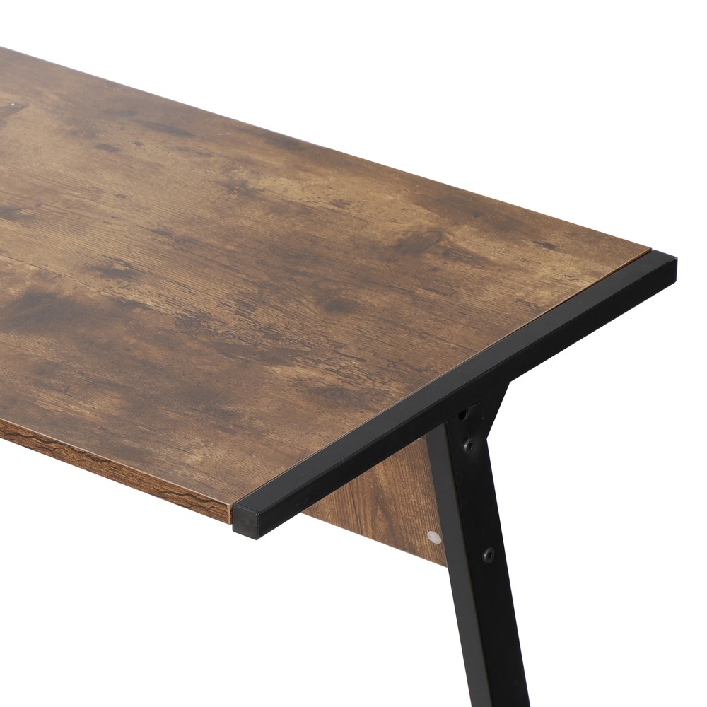 L-Shaped Computer Desk L Shaped Corner Desk Laptop Study Writing Table Sturdy