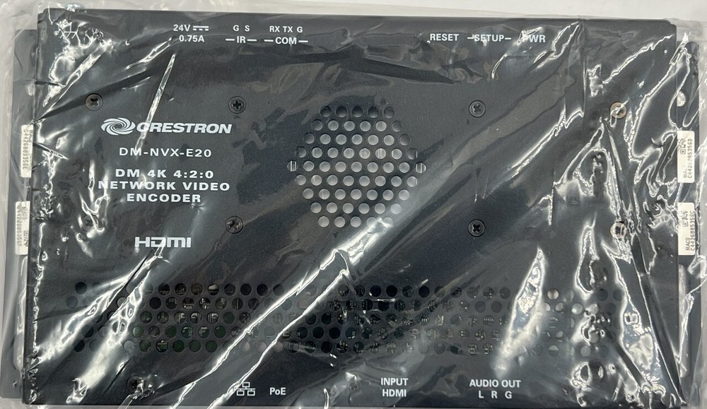 CRESTRON DM-NVX-E20 4K60 4:2:0 NETWORK AV ENCODER M202028003 6511648