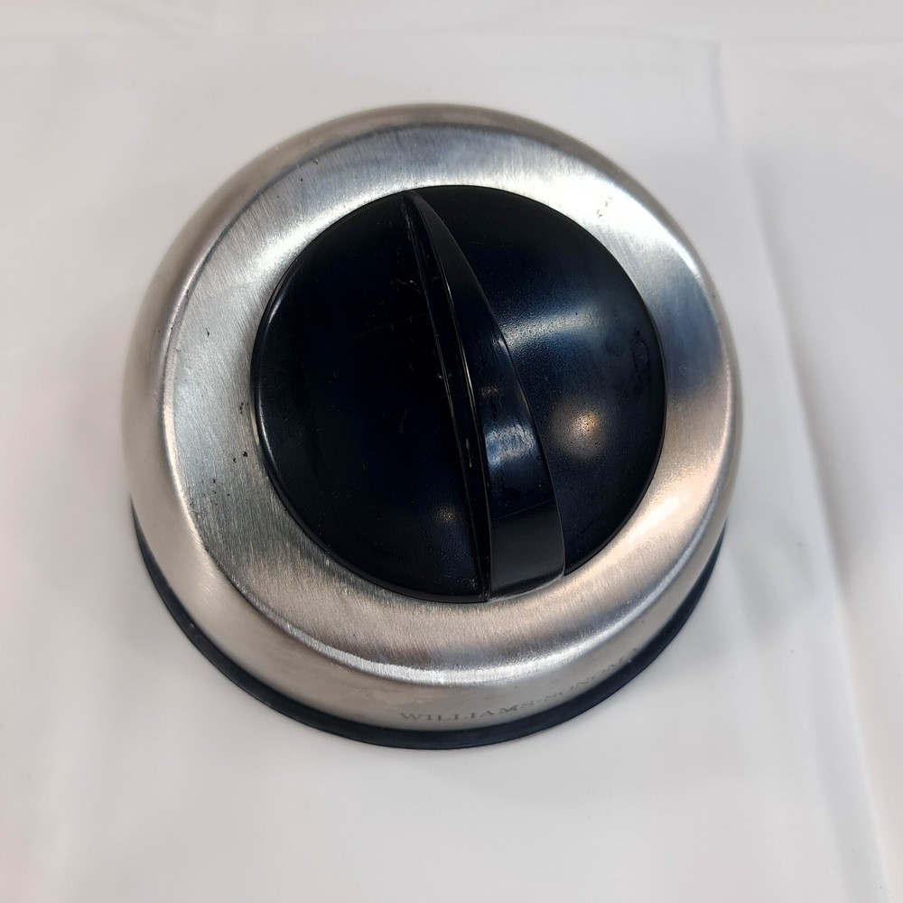 WILLIAMS-SONOMA KITCHEN TIMER STAINLESS STEEL 60 MINUTE missing numbers READ