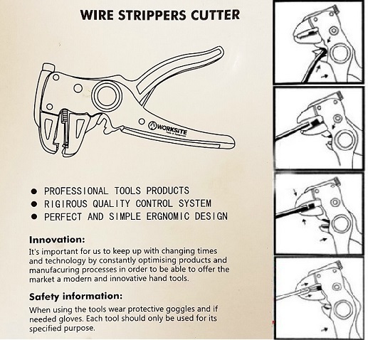 Multifunctional Wire Stripper Stripping Cable Cutter Plier Professional Tool NEW