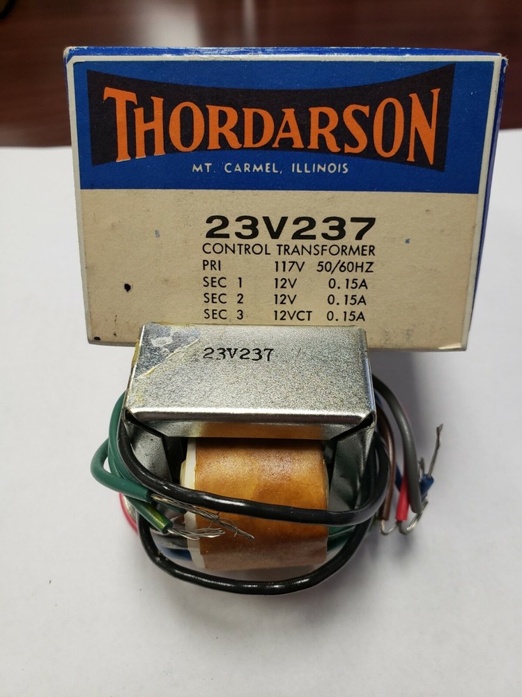 VINTAGE THORDARSON 23V237 Control TRANSFORMER