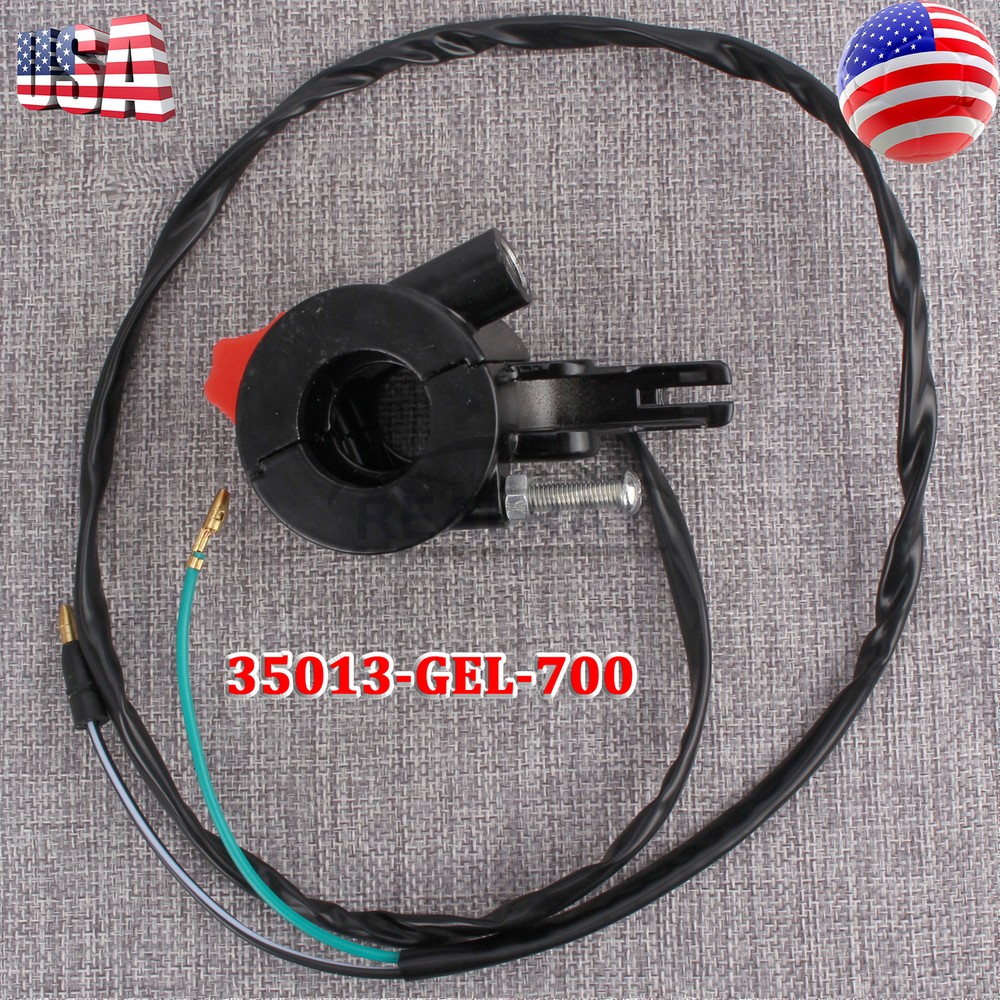 Right HandleBar Stop Kill Switch 2000 - 2003 XR50R Throttle Housing