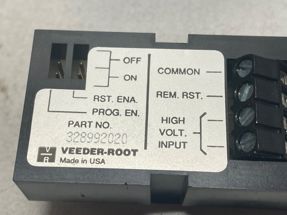 Lot of Veeder-Root Mini LX Totalizer Counters & Input Module