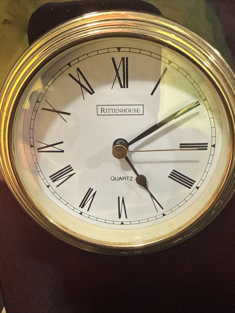 Rittenhouse Desk Clock Vintage Style