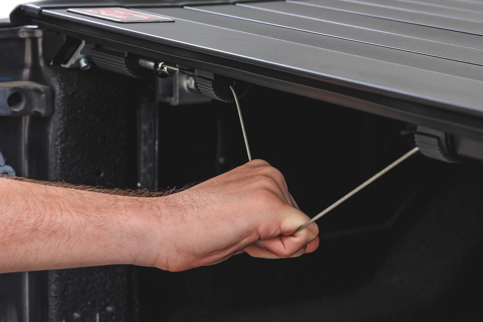 Rough Country Hard Roll-Up Bed Cover for 2009-2018 Ram 1500 | 6'4" - 50309650