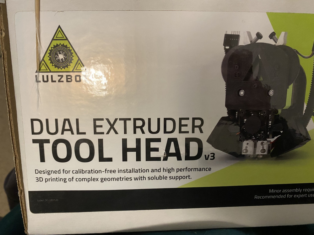 Lulzbot Dual Extruder Tool Head v3