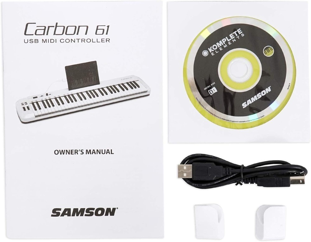 Samson Carbon 61 | 61 Keyboard USB MIDI Controller