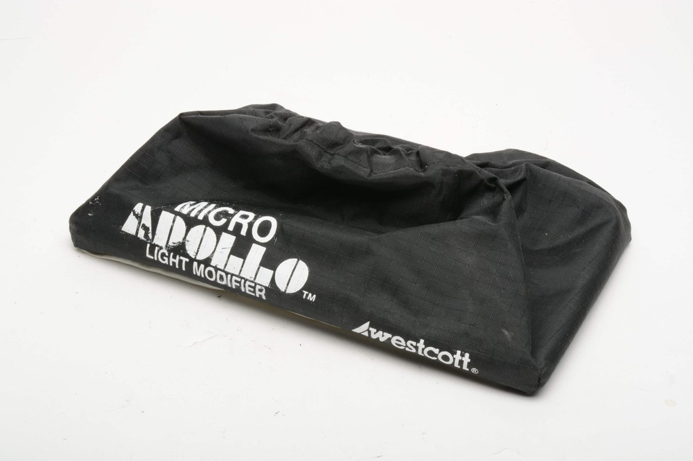 Westcott Micro Apollo Light Modifier Diffuser Softbox ~ 5" x 8", Good
