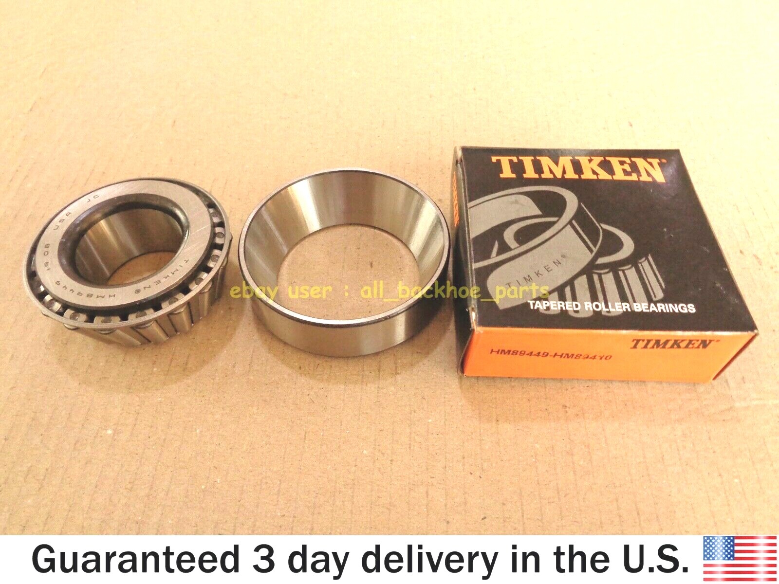 JCB BACKHOE - GEN. TIMKEN BEARING HM89410 / HM89449 (PART # 907/08300 907/M5375)