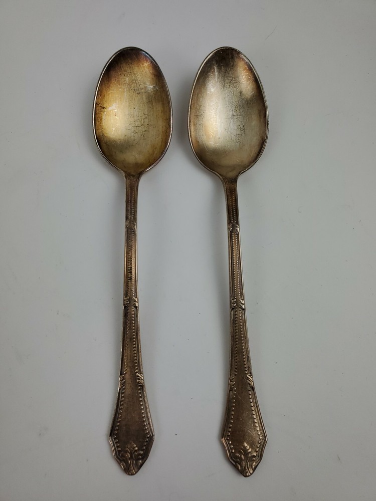 Vintage Meneses-Alpplda Silverware Two Spoons