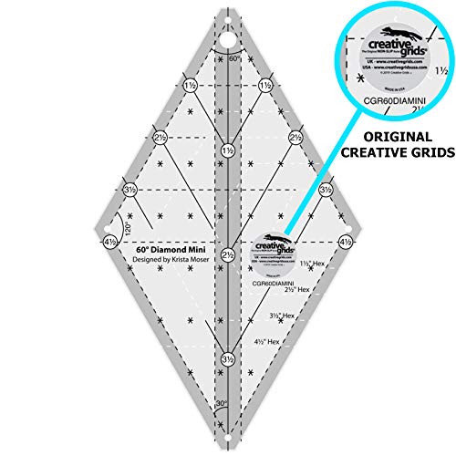 60 Degree Mini Diamond Ruler - CGR60DIAMINI
