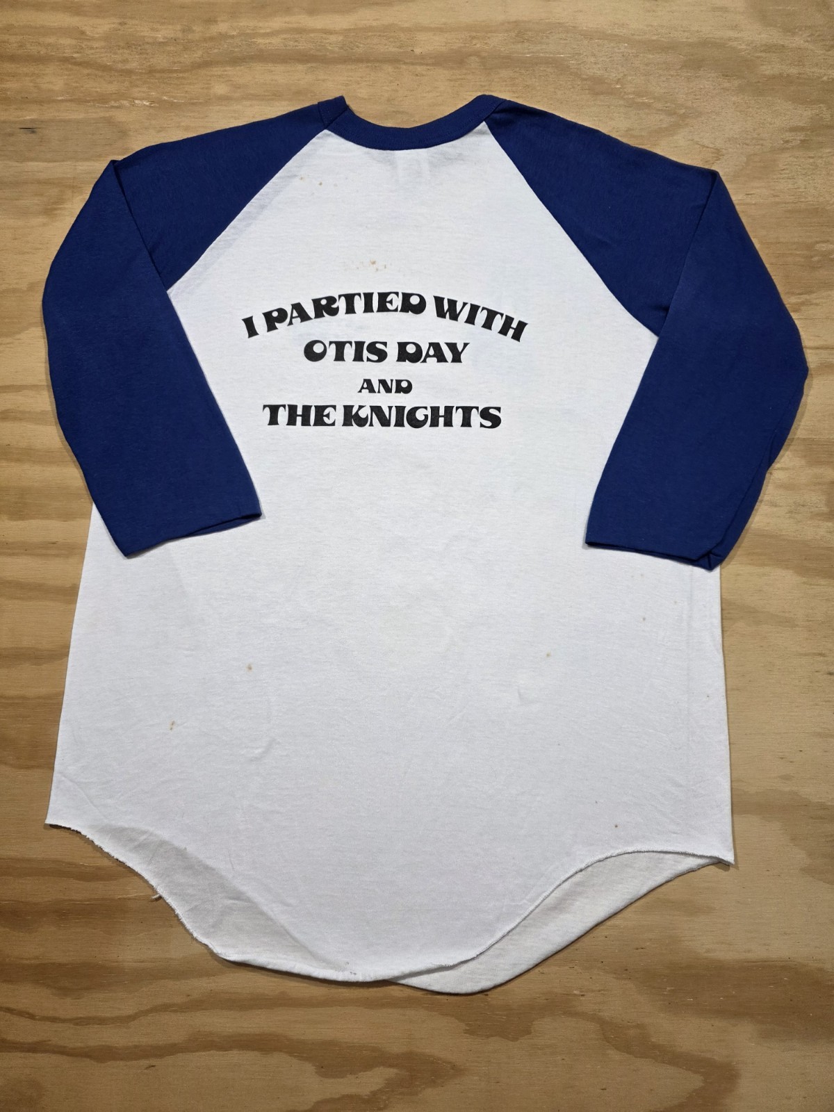 Vintage OTIS DAY AND The Knights Cotton T-Shirt 80s Animal House Toga 1986