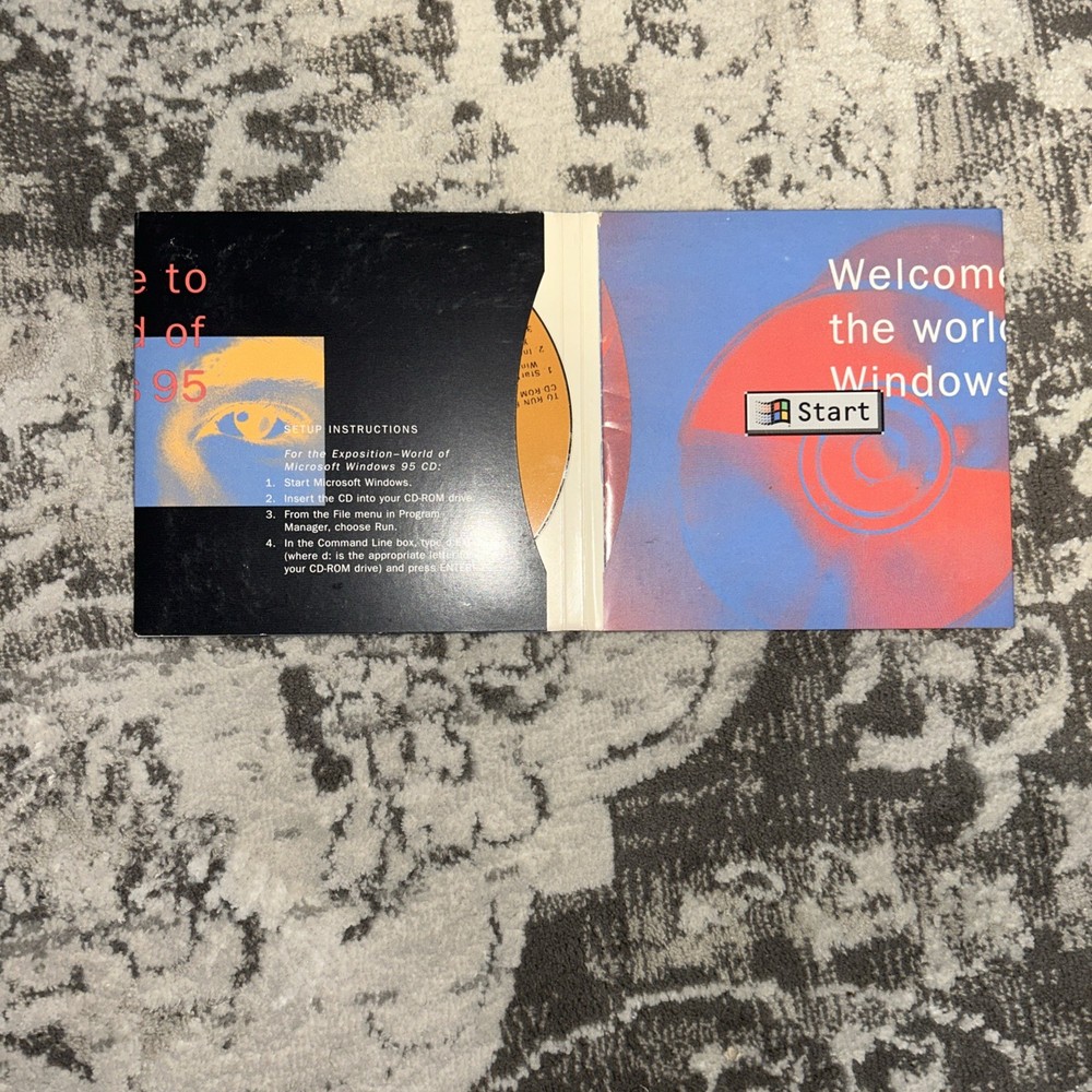 Microsoft Windows 95 demo with everything