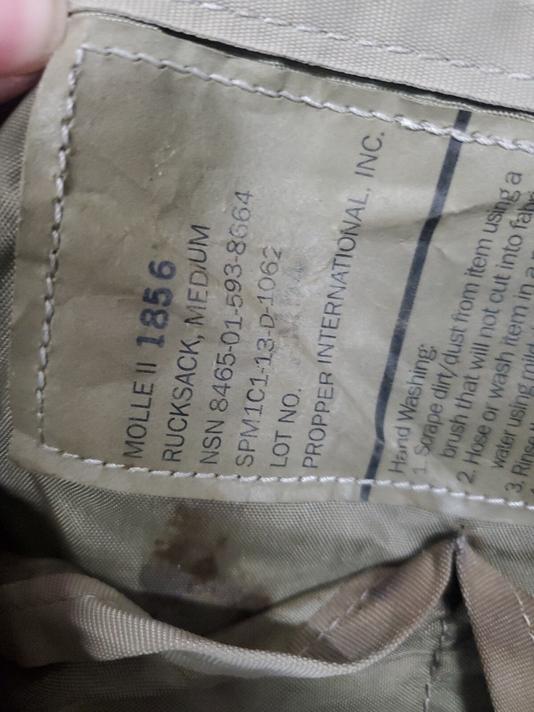 USGI OCP/Multicam Molle II OCP Medium Rucksack Backpack Complete Assembly frame