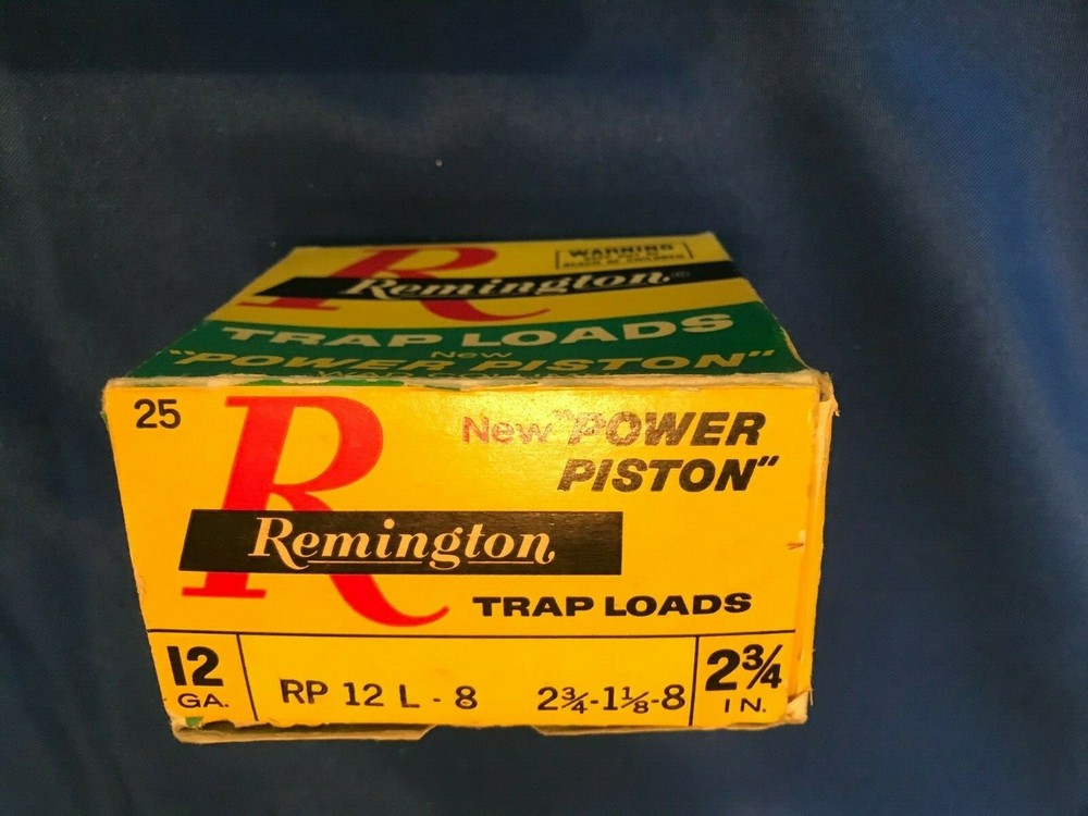 Remington Vintage Trap Load Empty Box