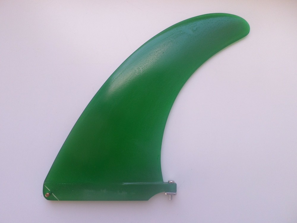 Fibreglass SINGLE FIN 8.5 inch SOLID surfboard FIN with screw for LONGBOARDS