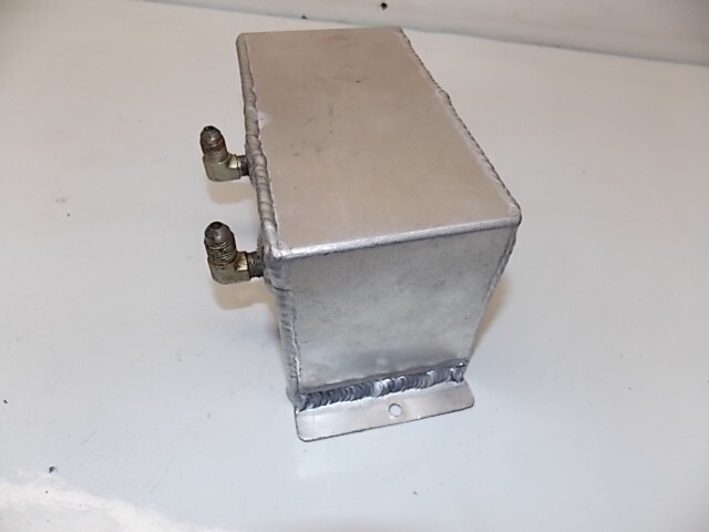 Alum 2 Chamber Brake Fluid Reservoir billet port race tilton brembo 061725-14