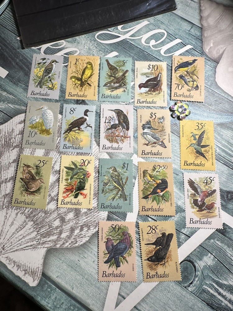 British Barbados Stamp # 495-511