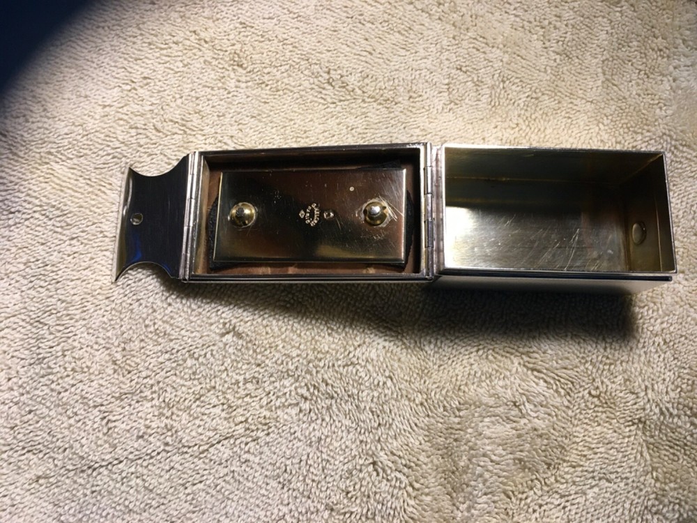 French silver G Keller. 2 sterling boxes