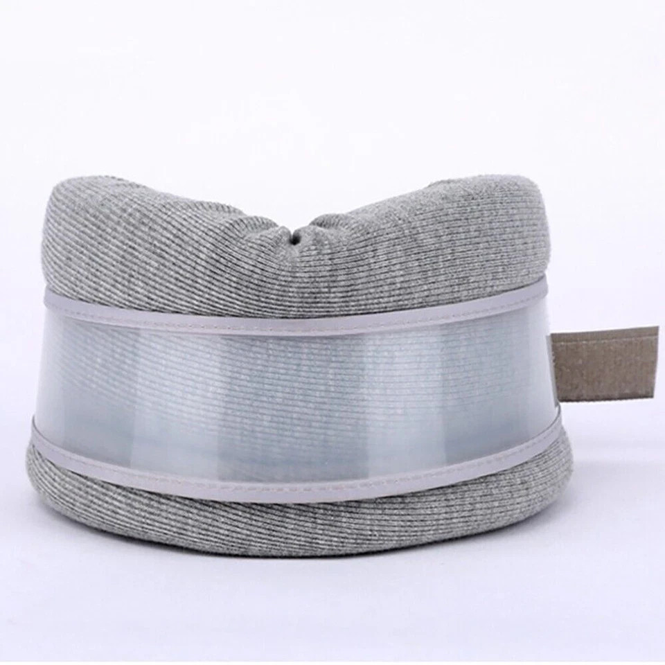 Adjustable Collar Neck Support Brace Soft Cervical Traction Device Pain Relief**