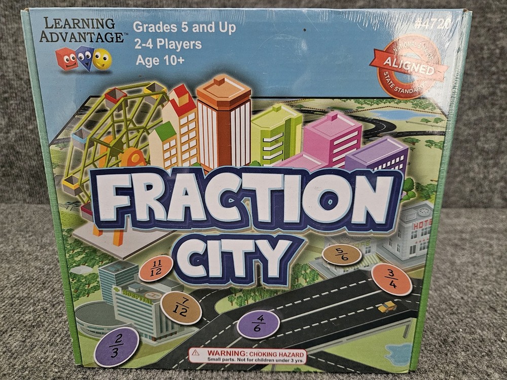 Learning Advantage FRACTION CITY Game