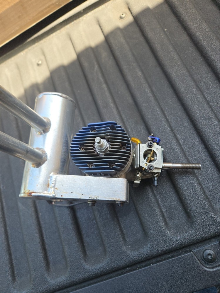 Evolution 33cc Gasoline Rc Airplane Engine With Pitts Muffler 33