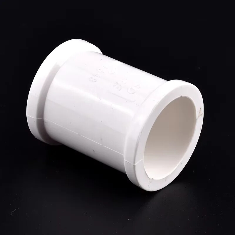 PVC Pipe Fitting Straight Joint Water Pipe Socket Coupling 20mm 25mm 32mm White