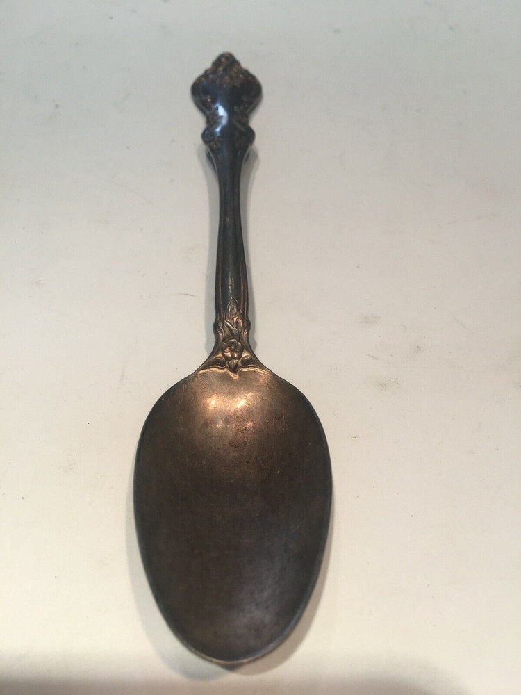 Antique Spoon International Deep Silver Dishware Table Utensil