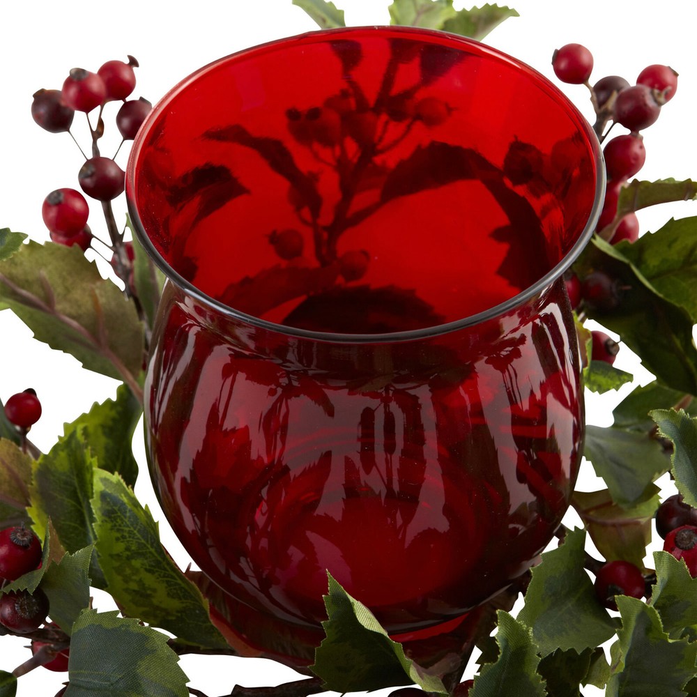 Holly Berry Candleabrum