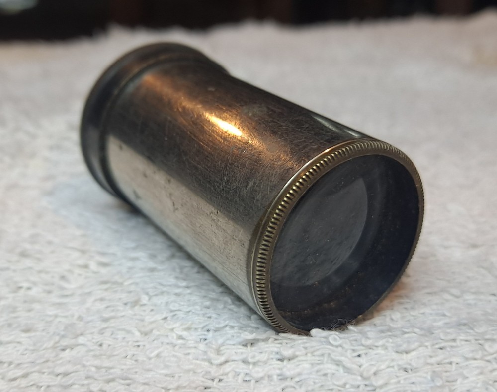 Vintage Microscope Eyepiece 1/2 In Ocular Antique