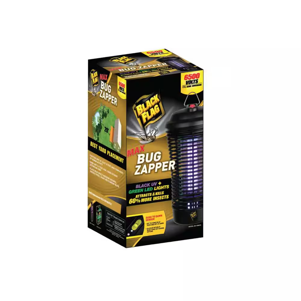 40-Watt Max Outdoor Bug Zapper 1.5 Acre