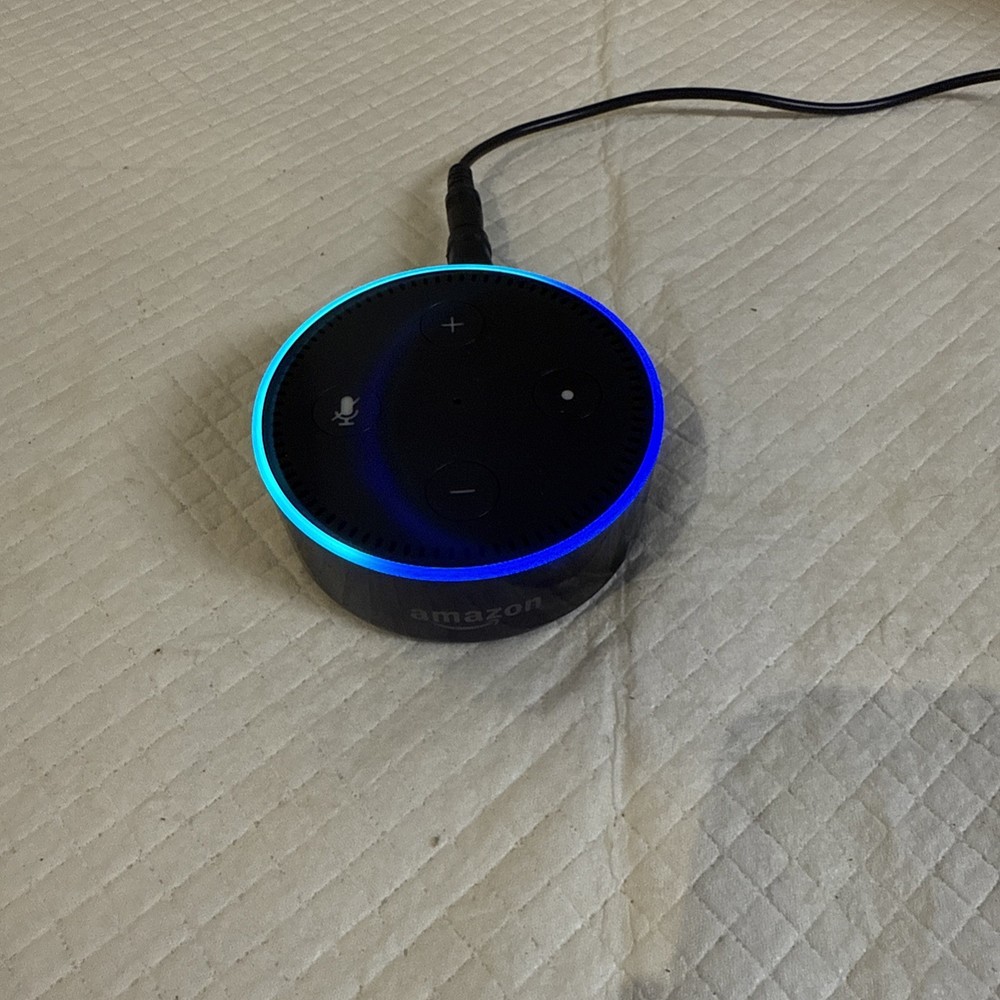 Amazon Echo Dot 2nd Gen - Smart Speaker with Alexa, Black No Cable