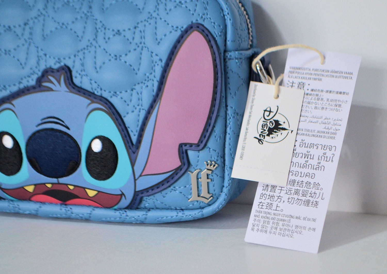 Disney Parks Loungefly Stitch Crossbody and Scrump Coin Bag NEW