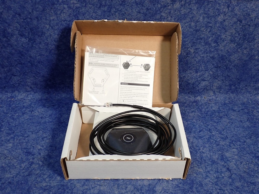 Crestron CCS-UCA-MIC Microphone Pod for Crestron Flex System (G86)