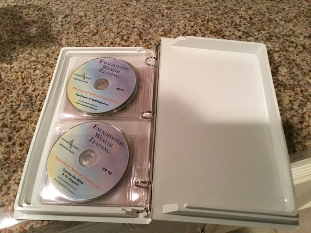 Enlightened Wealth Training PERSONAL AND SPIRITUAL DEVELOPMENT (10 CD Set) MINT