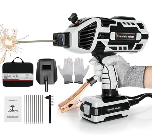 Portable Electric Welding Machine, Handheld Welder Machine, 20-120Amp Output