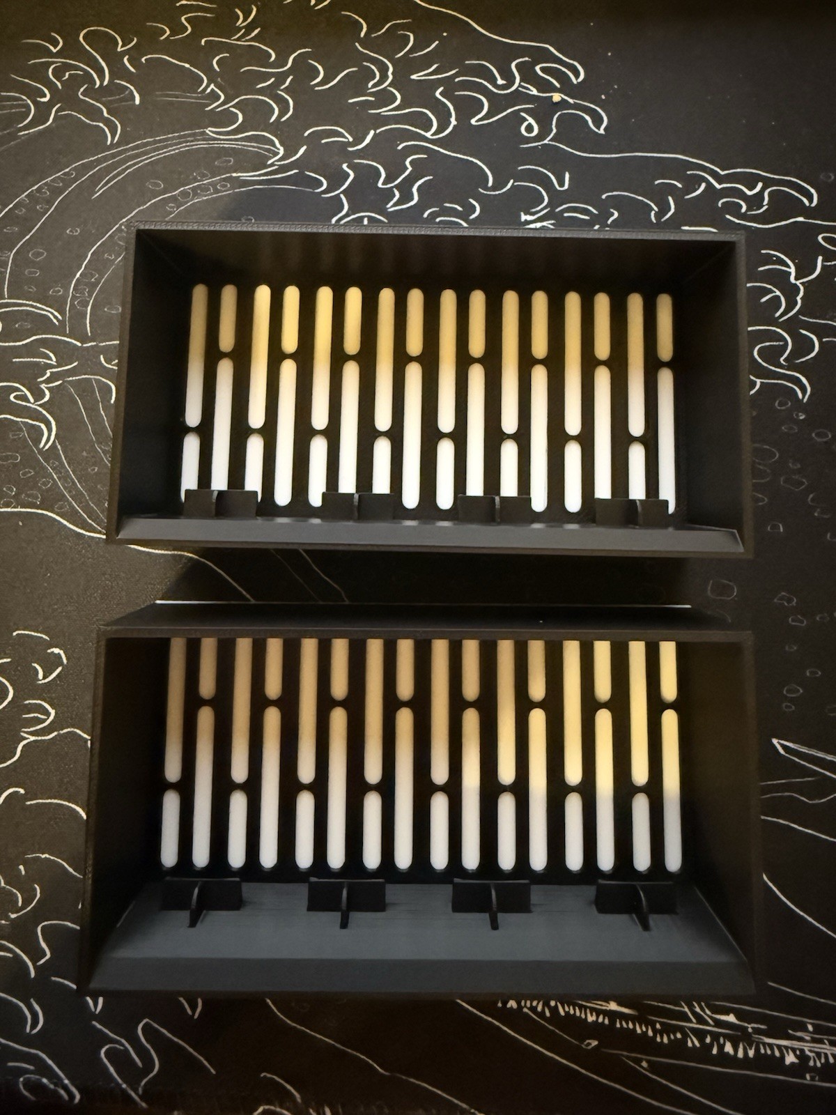 LEGO Minifigure Display Star Wars Themed (Figures Not Included) Lot of 2