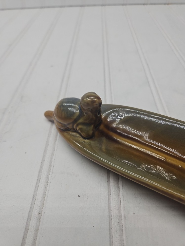 Ceramic Turtle Incense Holder ￼